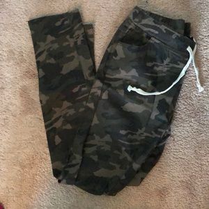 Camo joggers